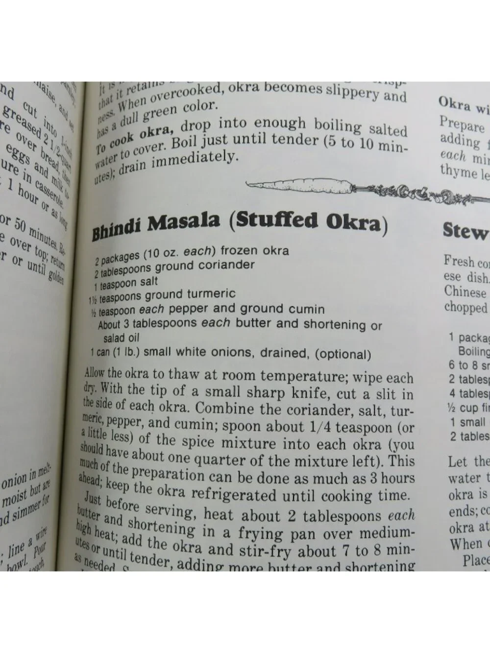 Ideas for Cooking Vegetables 1975 Cook Book Step-by-Step Techniques Paperback